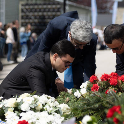 Liberation and Commemoration Ceremony 2024 Wreath-laying © MKÖ/Sebastian Philipp
