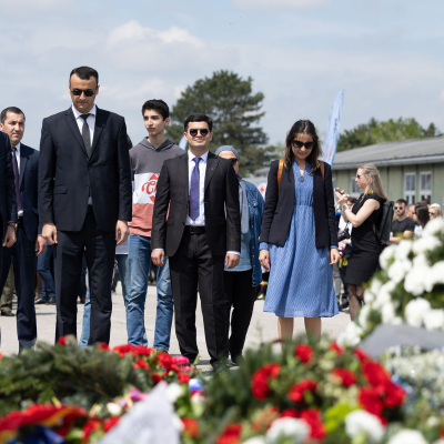 Liberation and Commemoration Ceremony 2024 Wreath-laying © MKÖ/Sebastian Philipp