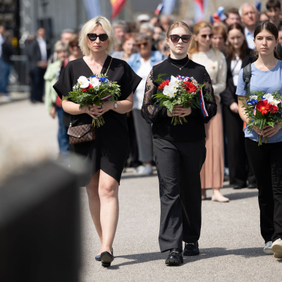 Liberation and Commemoration Ceremony 2024 Wreath-laying © MKÖ/Sebastian Philipp