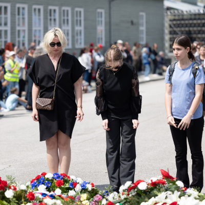 Liberation and Commemoration Ceremony 2024 Wreath-laying © MKÖ/Sebastian Philipp