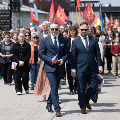 Liberation and Commemoration Ceremony 2024 Wreath-laying © MKÖ/Sebastian Philipp