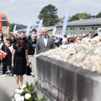 Liberation and Commemoration Ceremony 2024 Wreath-laying © MKÖ/Sebastian Philipp
