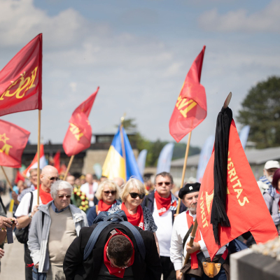Liberation and Commemoration Ceremony 2024 Wreath-laying © MKÖ/Sebastian Philipp