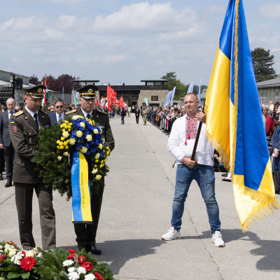 Liberation and Commemoration Ceremony 2024 Wreath-laying © MKÖ/Sebastian Philipp
