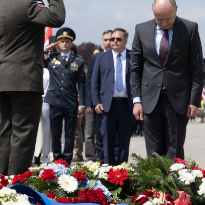 Liberation and Commemoration Ceremony 2024 Wreath-laying © MKÖ/Sebastian Philipp