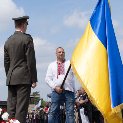 Liberation and Commemoration Ceremony 2024 Wreath-laying © MKÖ/Sebastian Philipp
