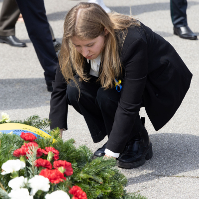 Liberation and Commemoration Ceremony 2024 Wreath-laying © MKÖ/Sebastian Philipp