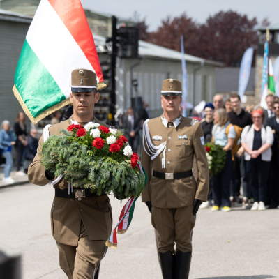Liberation and Commemoration Ceremony 2024 Wreath-laying © MKÖ/Sebastian Philipp