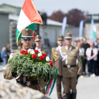 Liberation and Commemoration Ceremony 2024 Wreath-laying © MKÖ/Sebastian Philipp