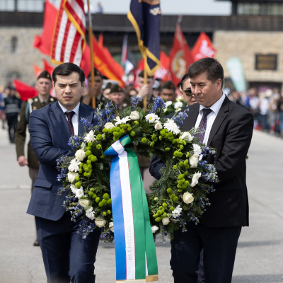 Liberation and Commemoration Ceremony 2024 Wreath-laying © MKÖ/Sebastian Philipp