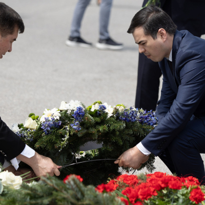 Liberation and Commemoration Ceremony 2024 Wreath-laying © MKÖ/Sebastian Philipp