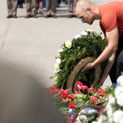 Liberation and Commemoration Ceremony 2024 Wreath-laying © MKÖ/Sebastian Philipp