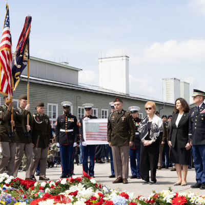 Liberation and Commemoration Ceremony 2024 Wreath-laying © MKÖ/Sebastian Philipp