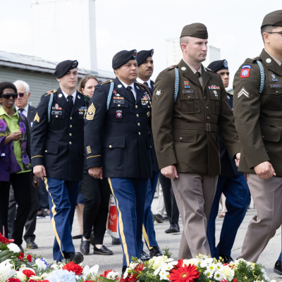 Liberation and Commemoration Ceremony 2024 Wreath-laying © MKÖ/Sebastian Philipp