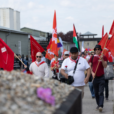 Liberation and Commemoration Ceremony 2024 Wreath-laying © MKÖ/Sebastian Philipp