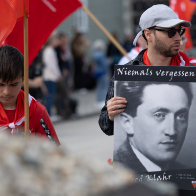Liberation and Commemoration Ceremony 2024 Wreath-laying © MKÖ/Sebastian Philipp
