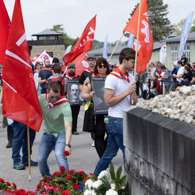 Liberation and Commemoration Ceremony 2024 Wreath-laying © MKÖ/Sebastian Philipp