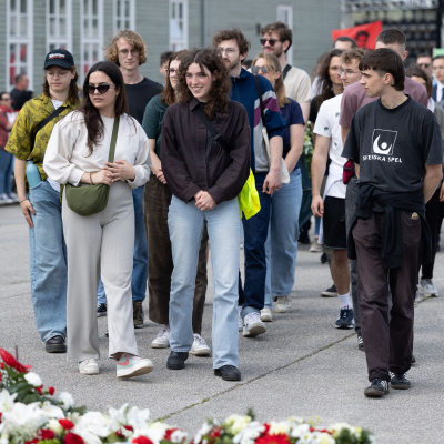 Liberation and Commemoration Ceremony 2024 Wreath-laying © MKÖ/Sebastian Philipp