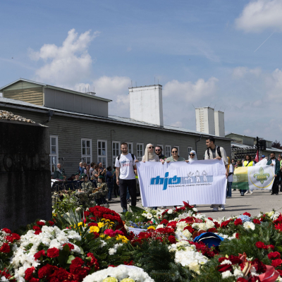 Liberation and Commemoration Ceremony 2024 Wreath-laying © MKÖ/Sebastian Philipp