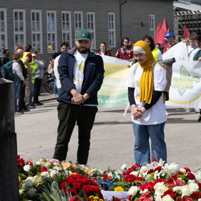 Liberation and Commemoration Ceremony 2024 Wreath-laying © MKÖ/Sebastian Philipp