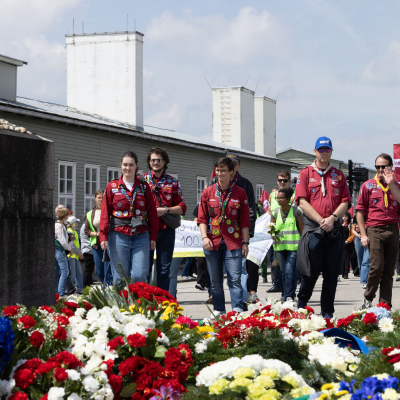 Liberation and Commemoration Ceremony 2024 Wreath-laying © MKÖ/Sebastian Philipp