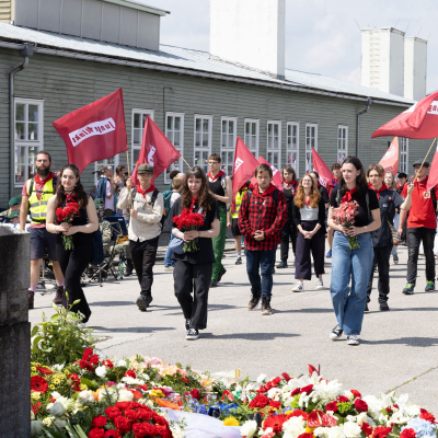 Liberation and Commemoration Ceremony 2024 Wreath-laying © MKÖ/Sebastian Philipp