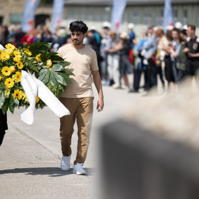 Liberation and Commemoration Ceremony 2024 Wreath-laying © MKÖ/Sebastian Philipp