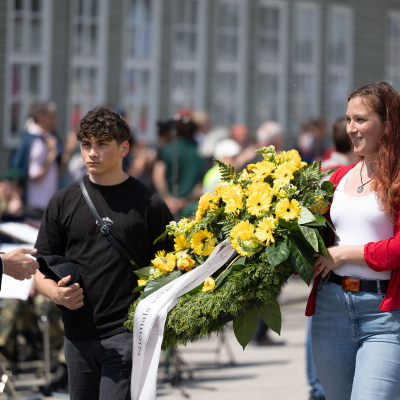 Liberation and Commemoration Ceremony 2024 Wreath-laying © MKÖ/Sebastian Philipp