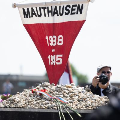 Liberation and Commemoration Ceremony 2024 Wreath-laying © MKÖ/Sebastian Philipp