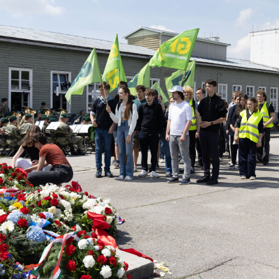 Liberation and Commemoration Ceremony 2024 Wreath-laying © MKÖ/Sebastian Philipp