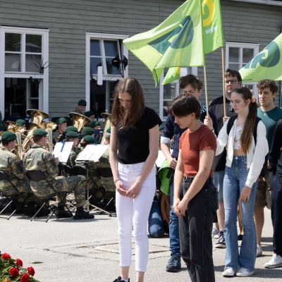 Liberation and Commemoration Ceremony 2024 Wreath-laying © MKÖ/Sebastian Philipp