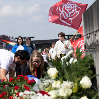 Liberation and Commemoration Ceremony 2024 Wreath-laying © MKÖ/Sebastian Philipp