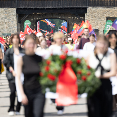 Liberation and Commemoration Ceremony 2024 Wreath-laying © MKÖ/Sebastian Philipp