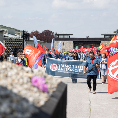 Liberation and Commemoration Ceremony 2024 Wreath-laying © MKÖ/Sebastian Philipp