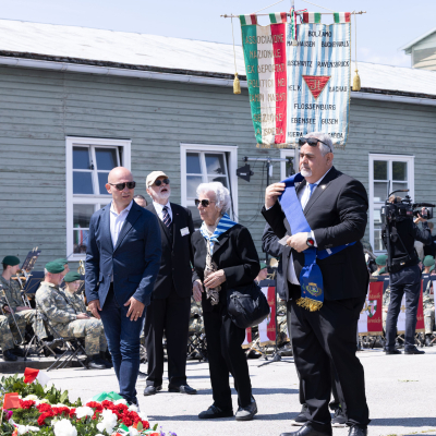 Befreiungsfeier 2025 Kranzniederlegungen © MKÖ/Alissar Najjar