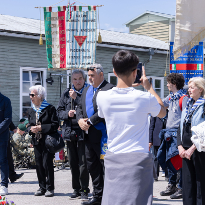 Befreiungsfeier 2025 Kranzniederlegungen © MKÖ/Alissar Najjar