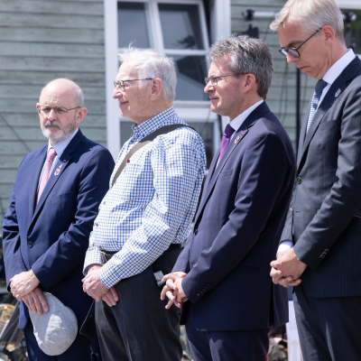 Befreiungsfeier 2025 Kranzniederlegungen © MKÖ/Alissar Najjar