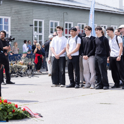 Befreiungsfeier 2025 Kranzniederlegungen © MKÖ/Alissar Najjar