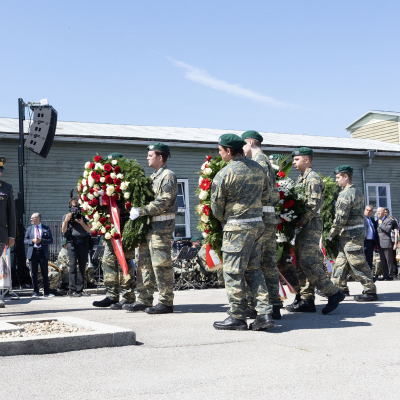 Befreiungsfeier 2025 Kranzniederlegungen © MKÖ/Alissar Najjar