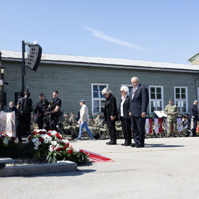 Befreiungsfeier 2025 Kranzniederlegungen © MKÖ/Alissar Najjar