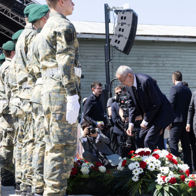 Befreiungsfeier 2025 Kranzniederlegungen © MKÖ/Alissar Najjar