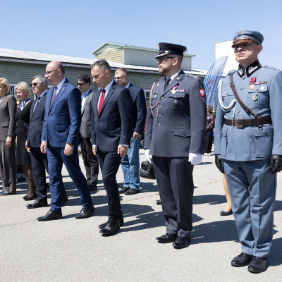 Befreiungsfeier 2025 Kranzniederlegungen © MKÖ/Alissar Najjar