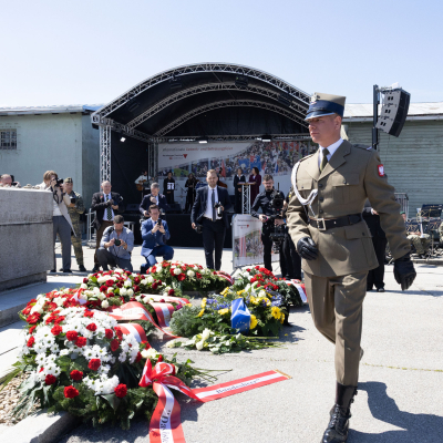 Befreiungsfeier 2025 Kranzniederlegungen © MKÖ/Alissar Najjar