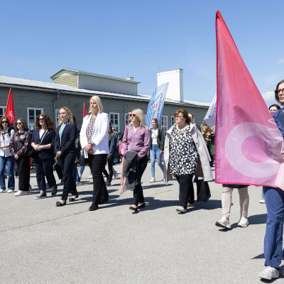 Befreiungsfeier 2025 Kranzniederlegungen © MKÖ/Alissar Najjar