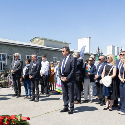 Befreiungsfeier 2025 Kranzniederlegungen © MKÖ/Alissar Najjar