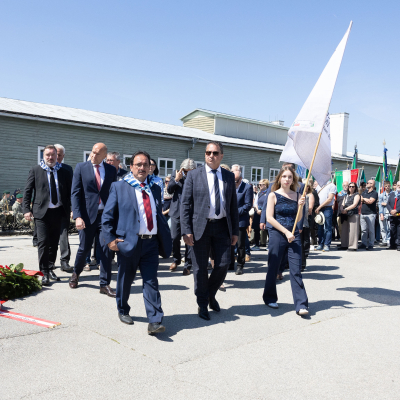 Befreiungsfeier 2025 Kranzniederlegungen © MKÖ/Alissar Najjar