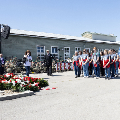 Befreiungsfeier 2025 Kranzniederlegungen © MKÖ/Alissar Najjar