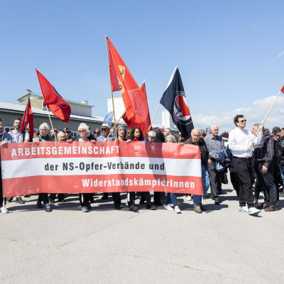 Befreiungsfeier 2025 Kranzniederlegungen © MKÖ/Alissar Najjar