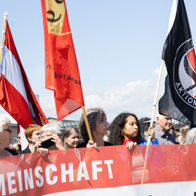 Befreiungsfeier 2025 Kranzniederlegungen © MKÖ/Alissar Najjar