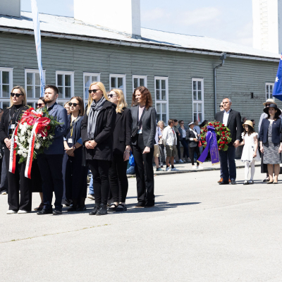 Befreiungsfeier 2025 Kranzniederlegungen © MKÖ/Alissar Najjar